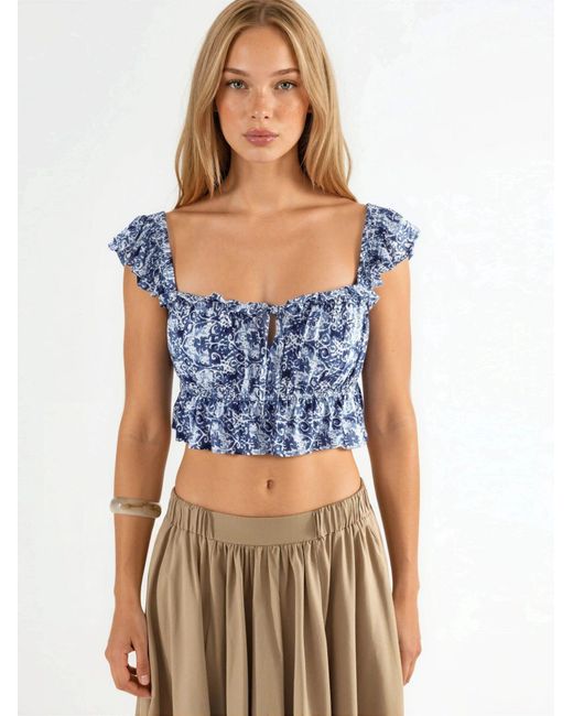 Busem Blue Bluse