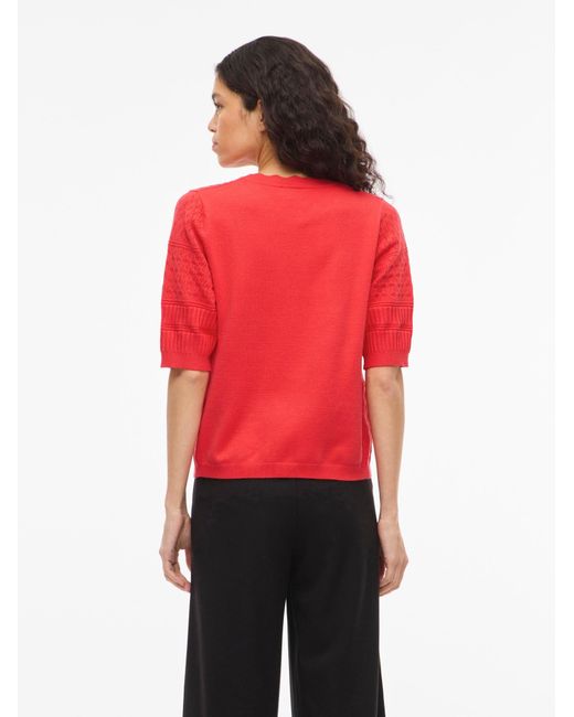Vila Red Pullover Vimilos