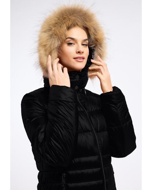 Frieda & Freddies Black Wintermantel Dalia 2