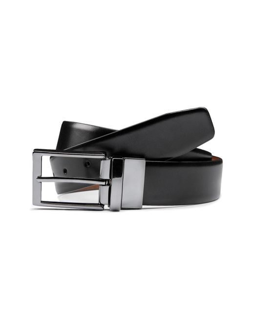 Willen Gürtel Business Wendegürtel Glattleder in Black für Herren