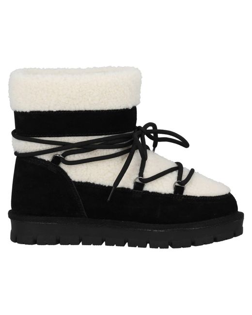 Palado by Sila Sahin Black Snowboots