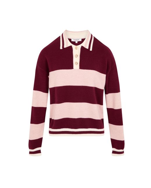 Morgan Red Pullover Mruby