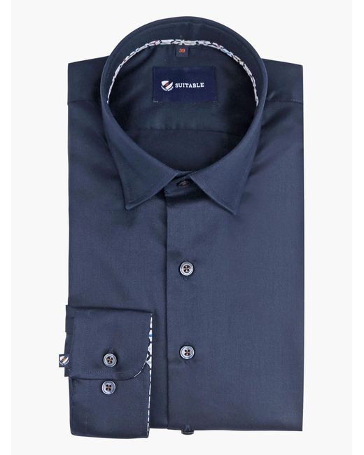 Suitable Hemd in Blue für Herren