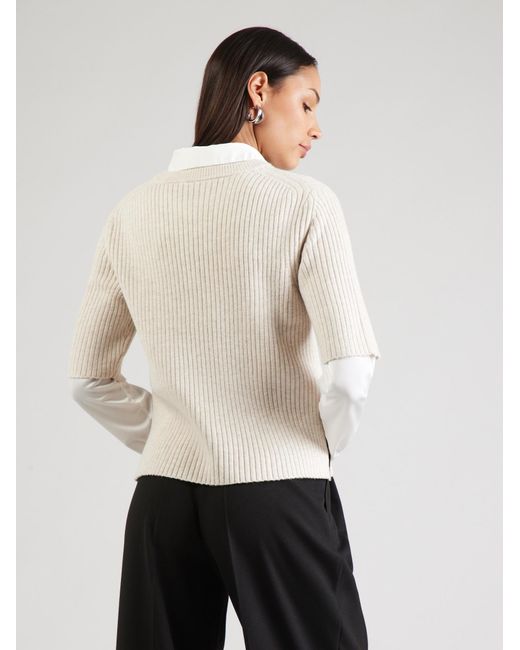 Object White Pullover Objelva