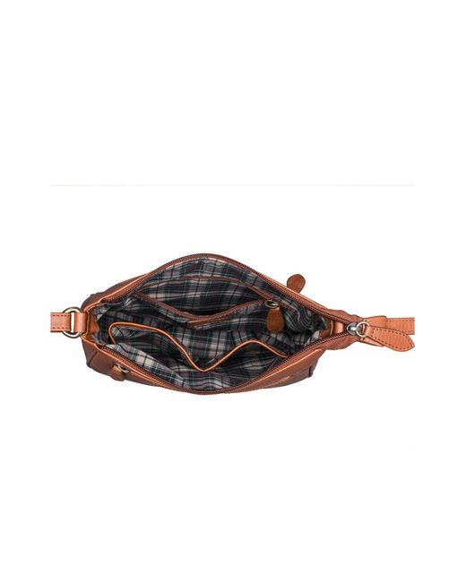 Benthill Brown Schultertasche