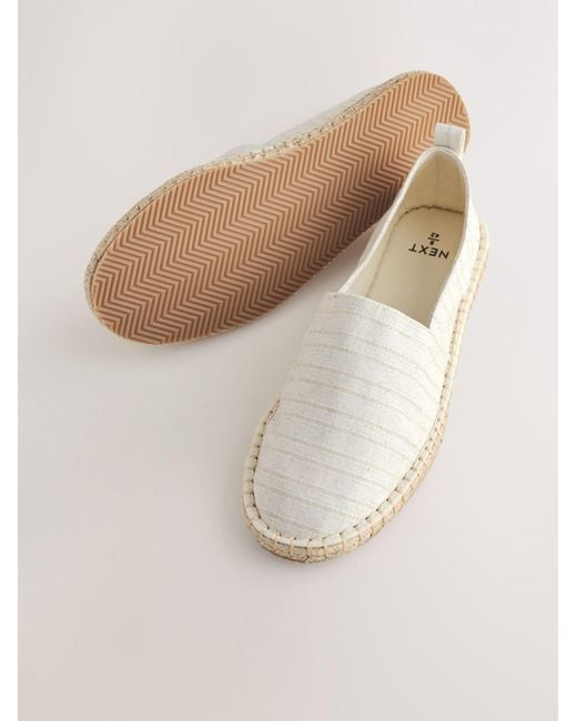 Next Espadrilles in White für Herren