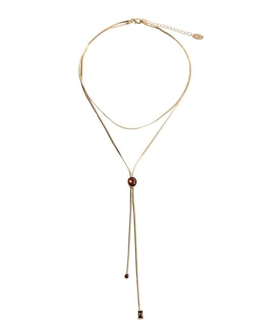 Mango White Kette Catalina