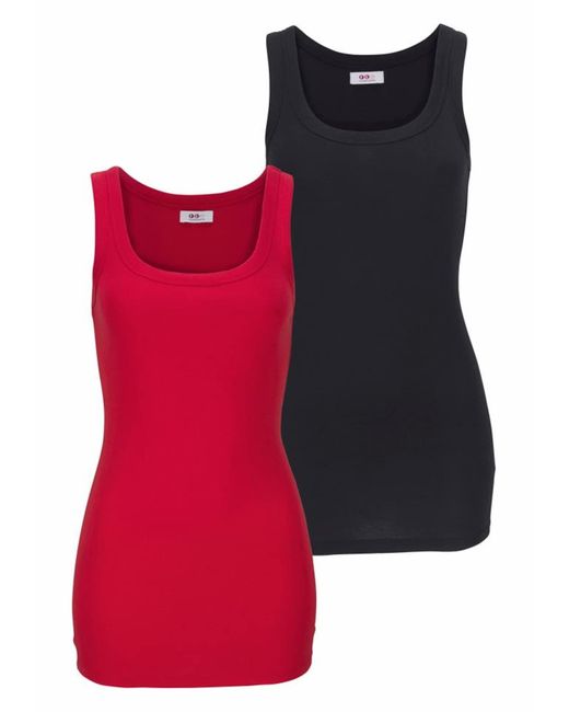 Flashlights Red Tanktop, Im Doppelpack