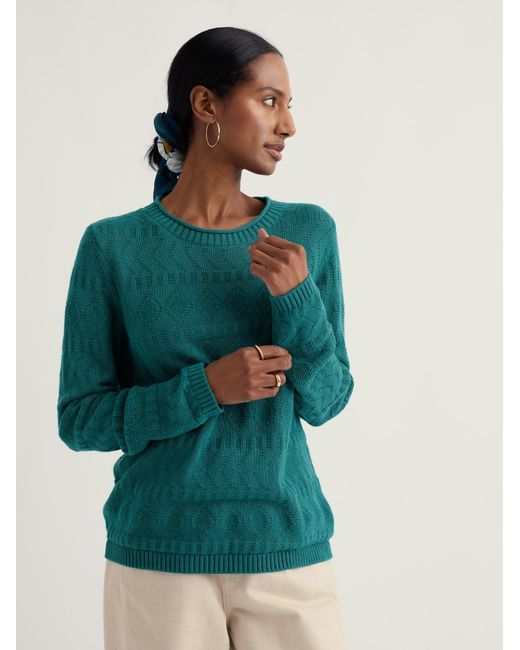 Seasalt Cornwall Green Pullover Kinter