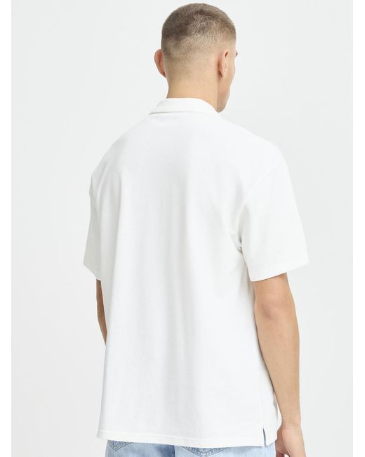 Solid Poloshirt Sdolexi in White für Herren