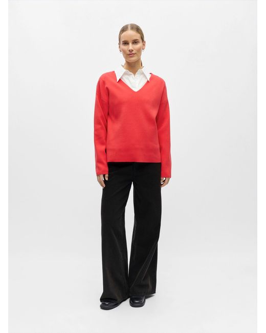 Object Red Pullover Objreynard