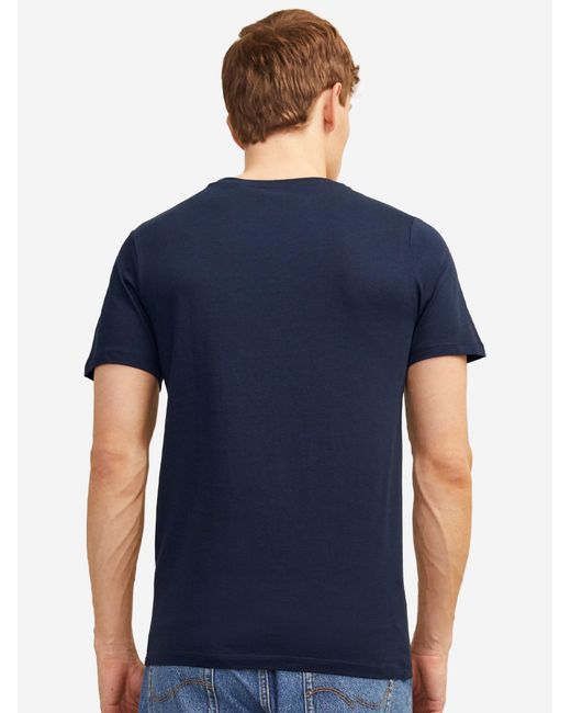 Jack & Jones Shirt Basic in Blue für Herren