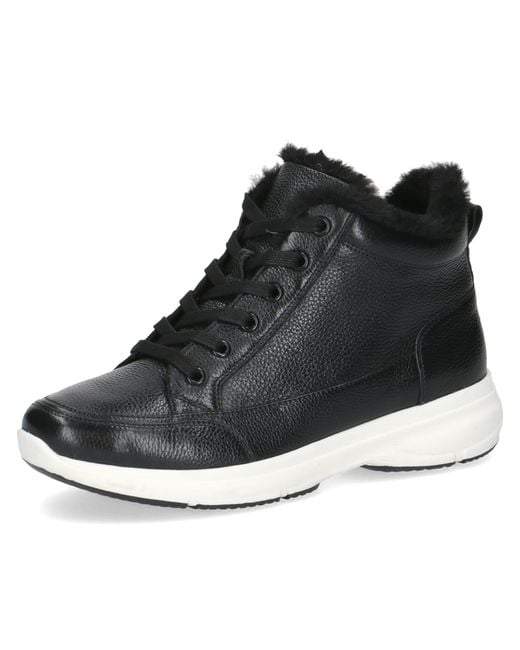 Caprice Black Schnürschuh