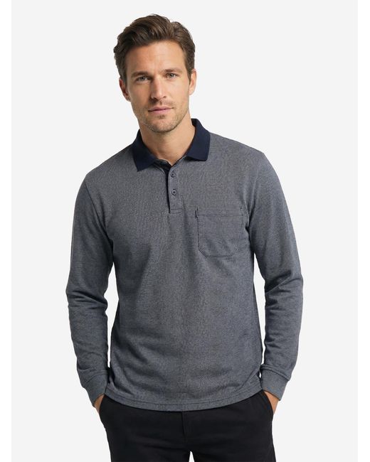 CASA MODA Shirt Basic in Blue für Herren