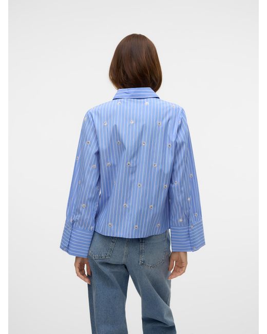 Vero Moda Blue Bluse 'Vmleila'