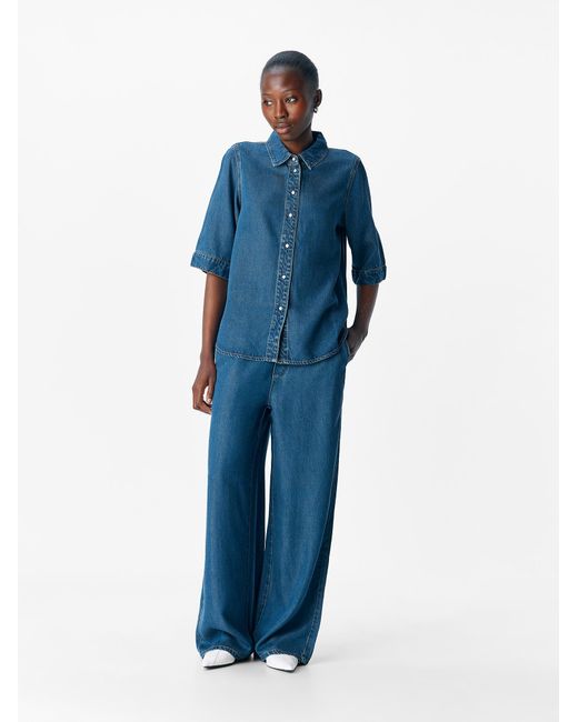 Object Blue Bluse Objframe