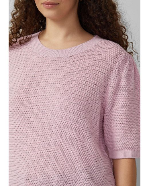 QS Pink Strickpullover