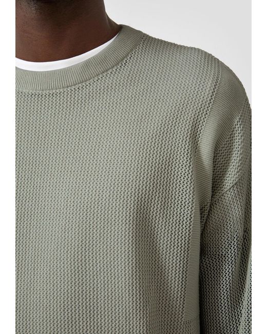 QS Strickpullover in Gray für Herren