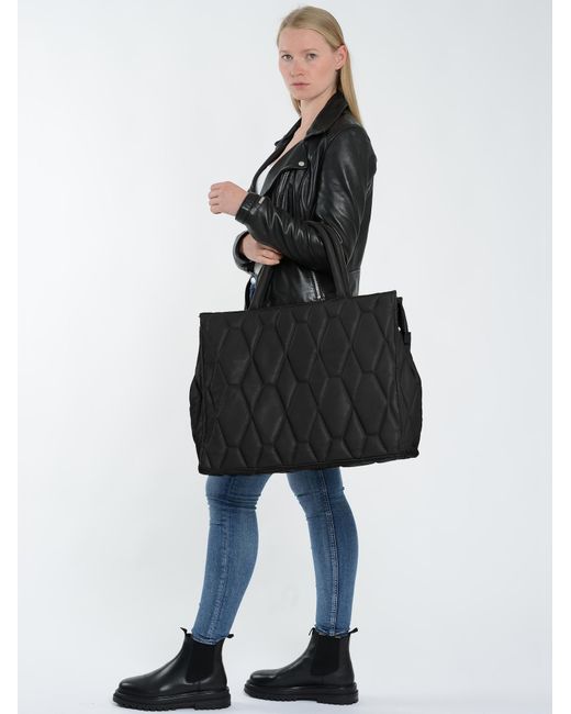 Maze Black Handtasche