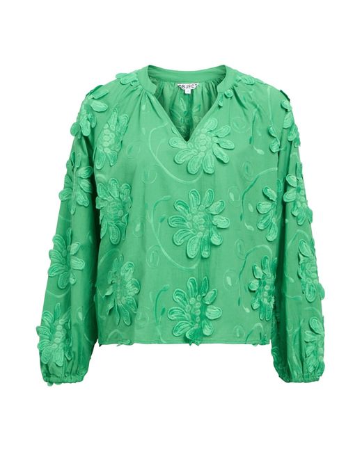 Object Green Bluse Objmaya Mya