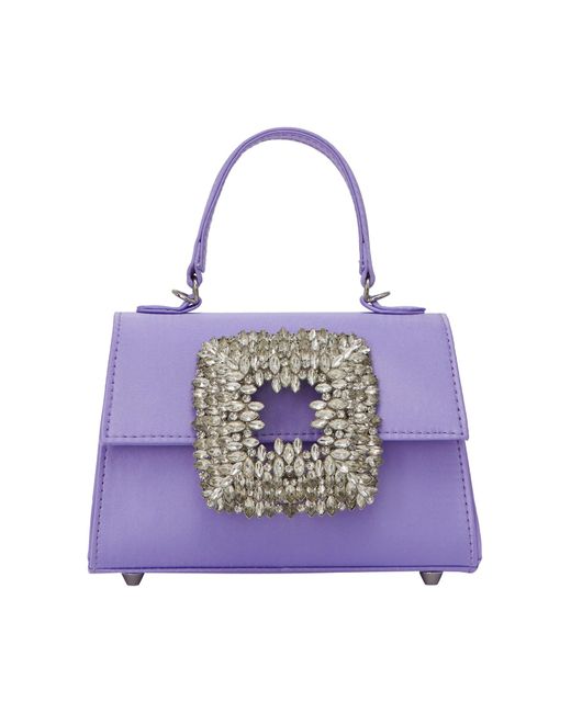 faina Purple Handtasche