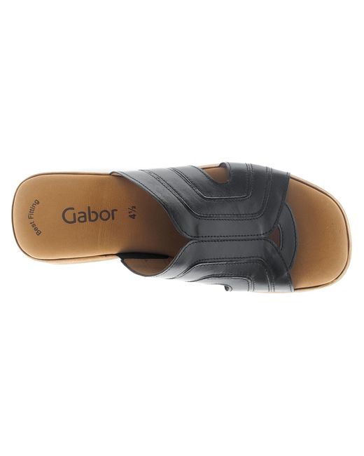 Gabor Black Clogs