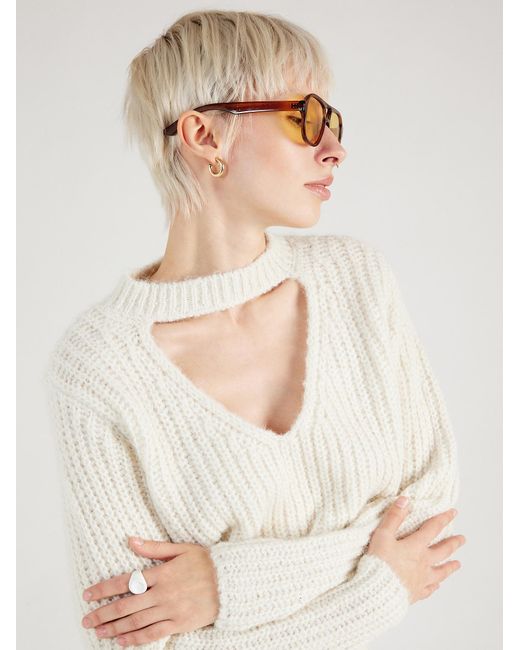 ONLY White Pullover Henrietta