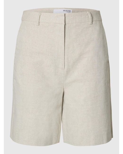 SELECTED White Shorts