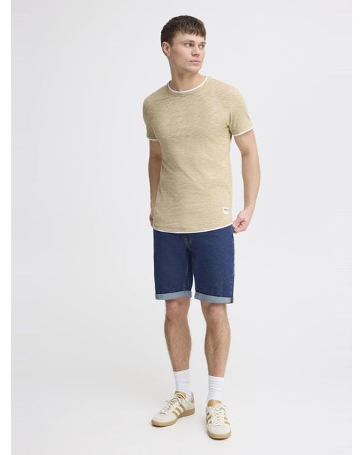 Solid Shirt Rigos in Natural für Herren
