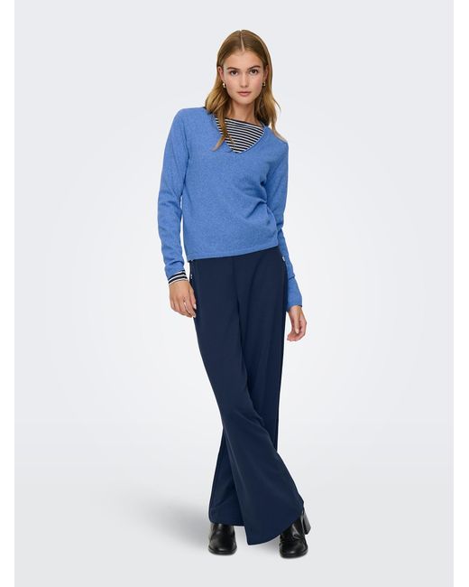 ONLY Blue Pullover Onlloyal