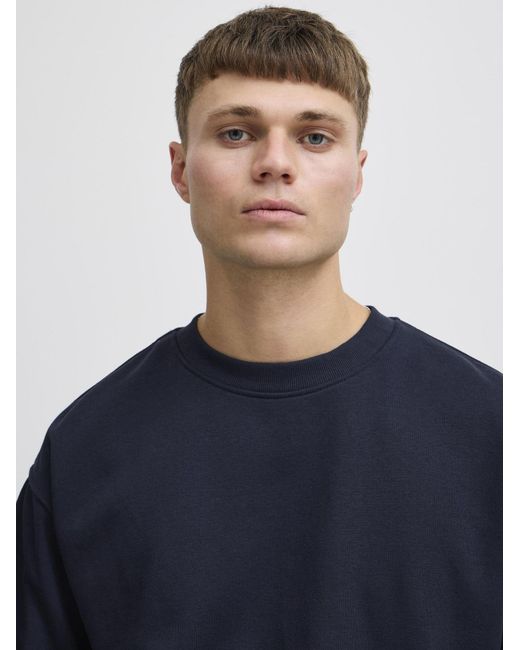 Solid Sweatshirt Lenz in Blue für Herren