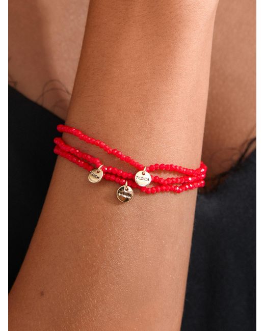 Pilgrim Red Armband