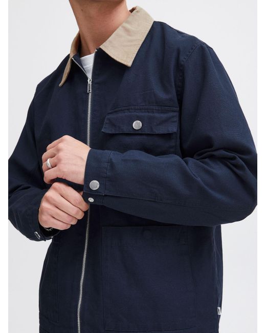 Solid Übergangsjacke in Blue für Herren