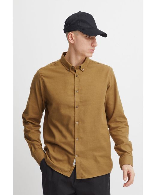 Solid Hemd Pete in Brown für Herren