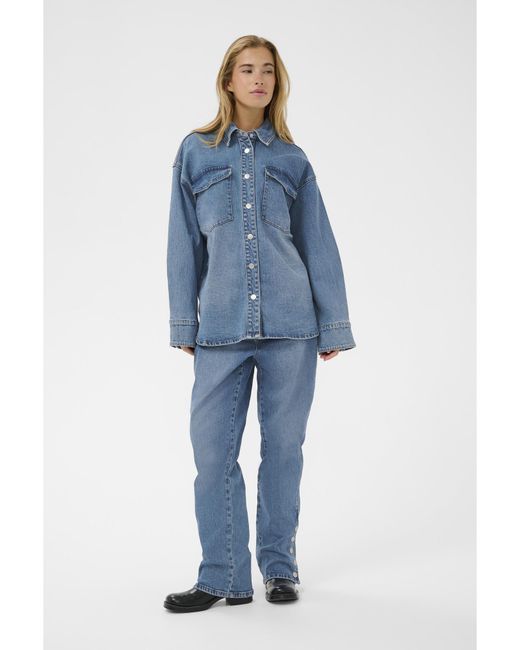 Kaffe Blue Bluse
