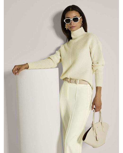 Madeleine White Strickpullover