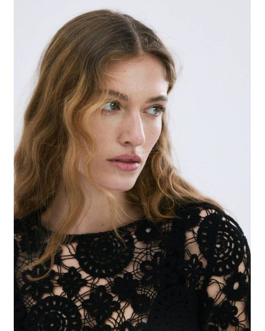 Mango Black Pullover Isabel