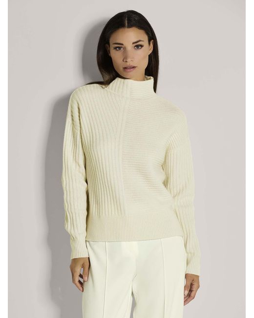 Madeleine White Strickpullover