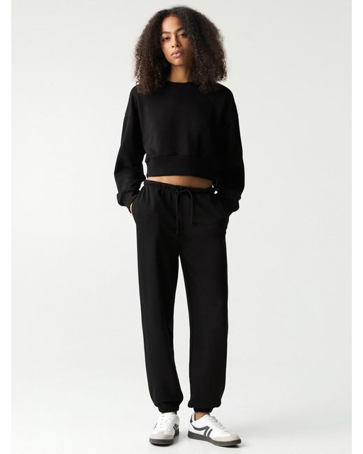 Pull&Bear Black Sweatshirt