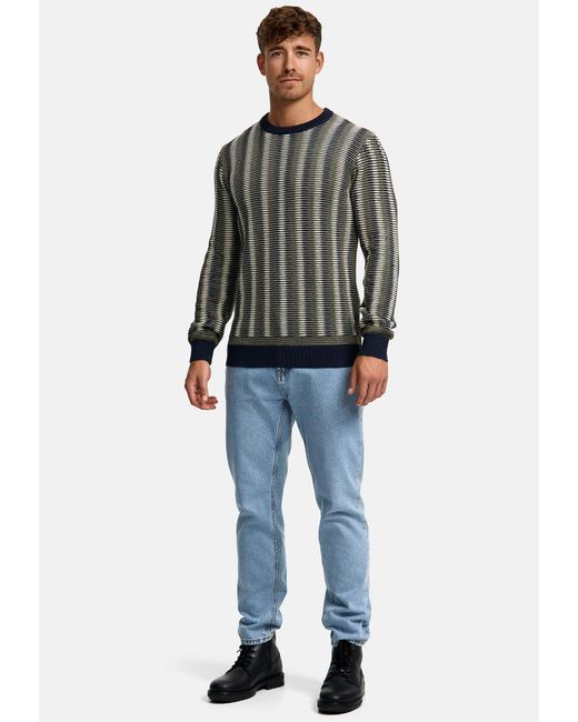 INDICODE Pullover Scott in Black für Herren