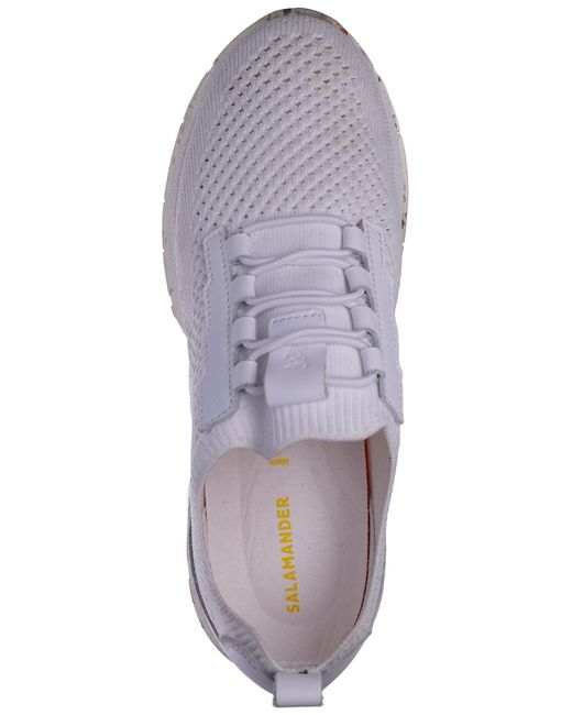 Salamander White Sneaker Low