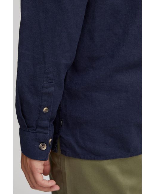 Solid Hemd Alan in Blue für Herren