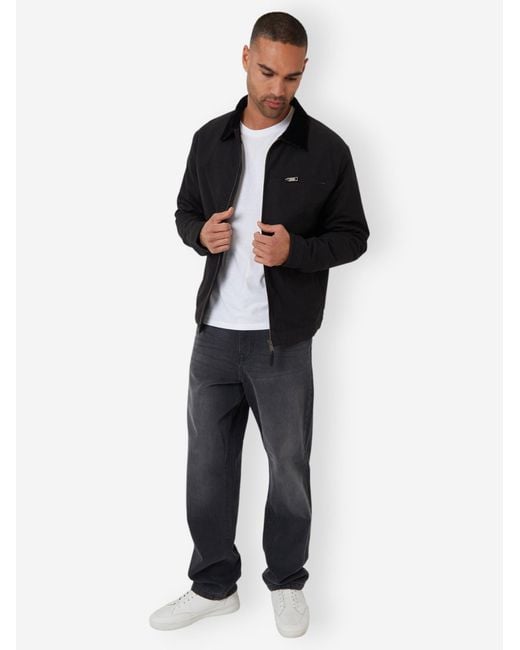 Threadbare Freizeitjacke Lintel in Black für Herren