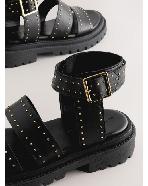 Next Black Sandale Forever Comfort