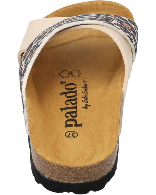 Palado by Sila Sahin Natural Pantolette 'Rianel Wild'