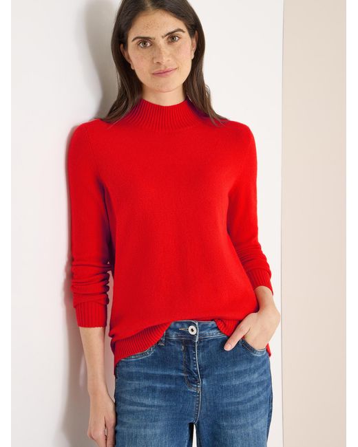 Cecil Red Pullover