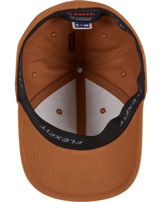 Flexfit Cap in Brown für Herren