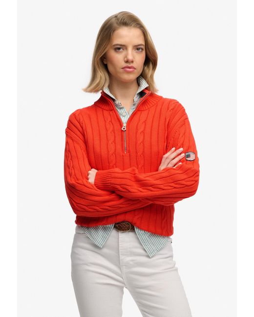 Superdry & Co Red Pullover