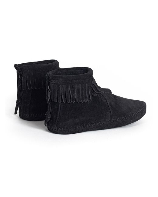 Minnetonka Black Stiefelette