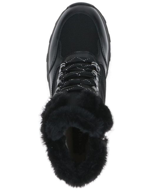 Caprice Black Schnürstiefelette